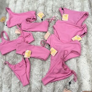 Skatie Pink Bikini Set